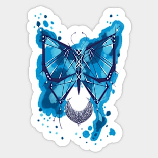 Fractal Butterfly Sticker